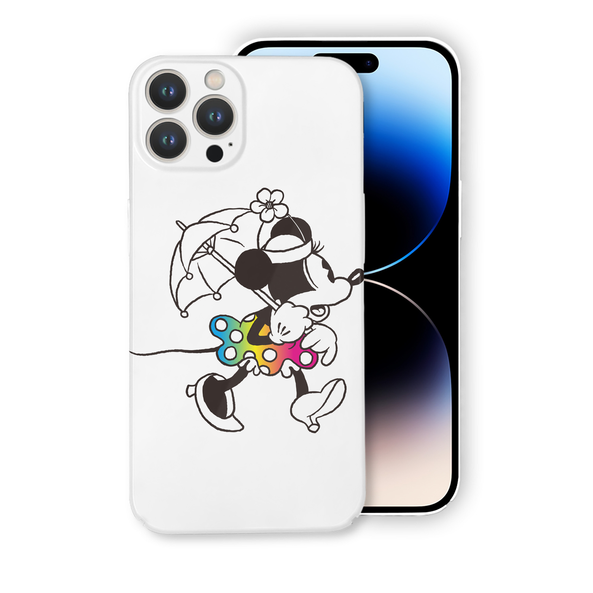 （画像用） ミッキーマウス Mickey Mouse 【iPhone 14シリーズ対応】ハードケース